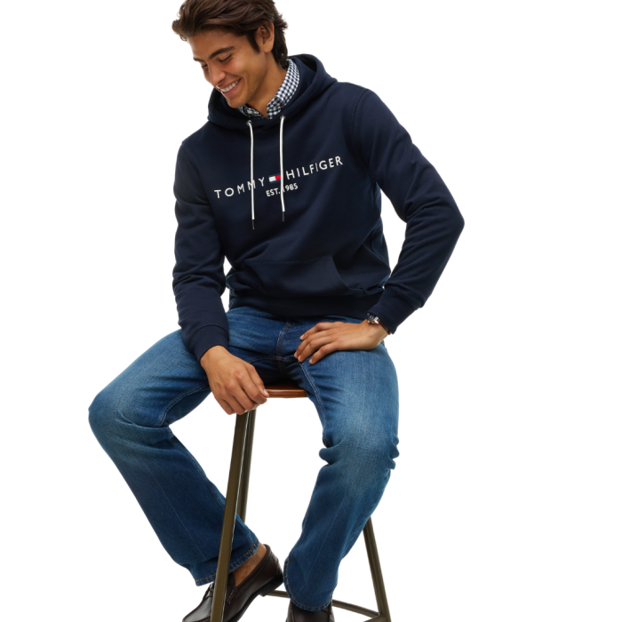 FELPA CAPPUCCIO TOMMY LOGO MW0MW13720-DW5 [2]