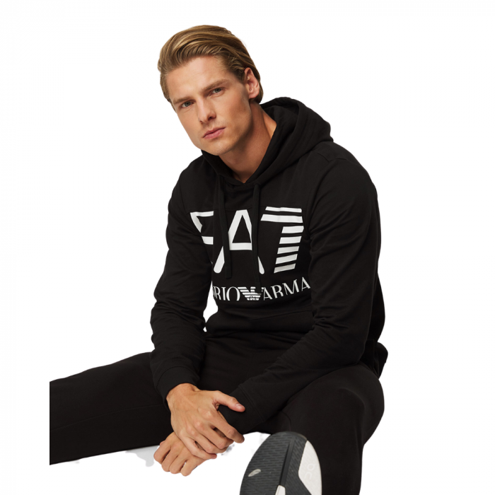 FELPA FRENCH TERRY CAPPUCCIO LOGO OVERSIZE - SPORTY LOGO [4]