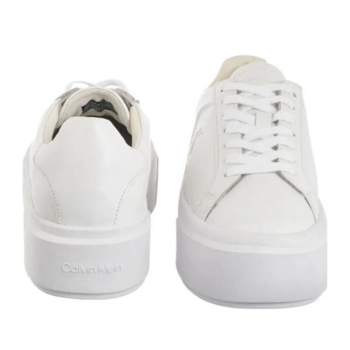 FLATFORM LACE UP LTH MG YW01928-0K4 [4]
