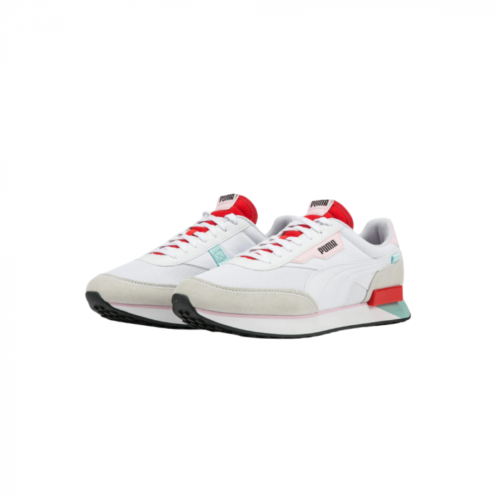Future Rider Neon Play Puma White-Poppy [2]