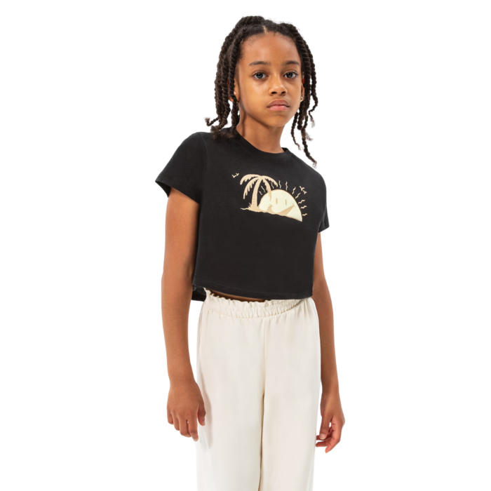 G NSW Tee Sun Swoosh Crop DQ4376-010