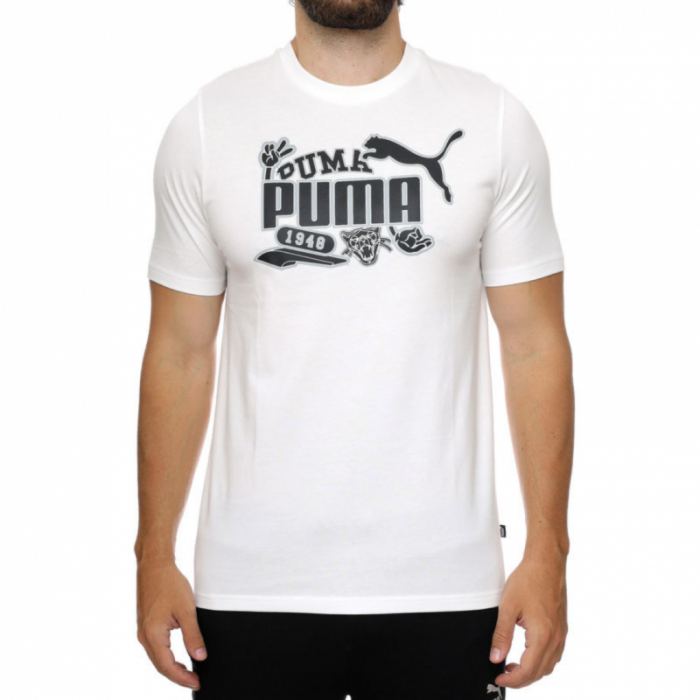 Graphics Icon Tee Puma White