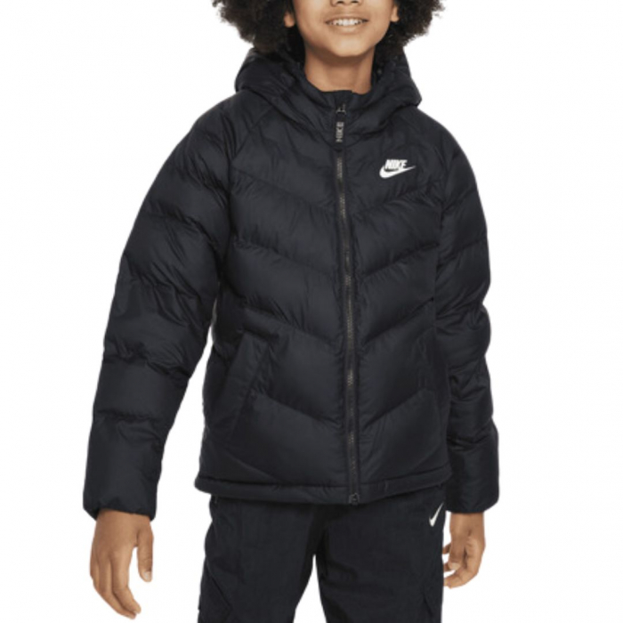 Older Kids' Synthetic Fill Hooded Jacket FN7730-010 [2]