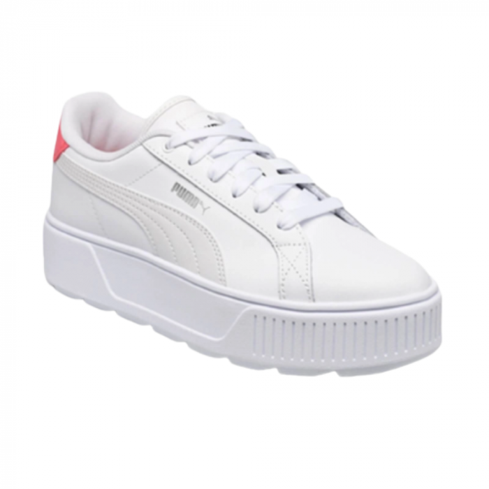 Karmen L Jr PUMA White-Feather Gray-Love [2]