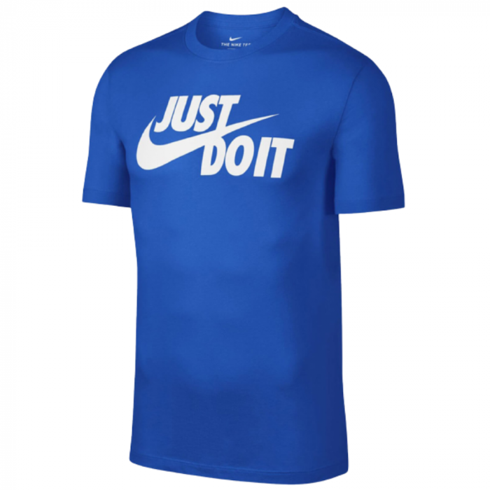 M Tricou Nike Tee Just do it Swoosh albastru