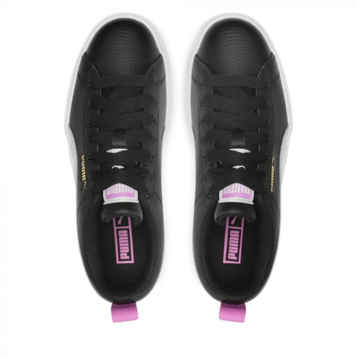 Mayze Lth Jr Puma Black-Whisper White [4]