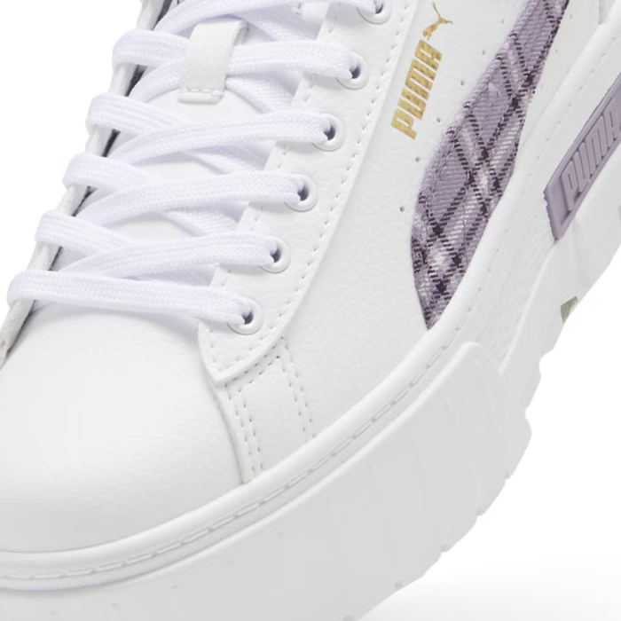 Mayze Winter Tartan Jr PUMA White-Pale P 398061-02 [3]