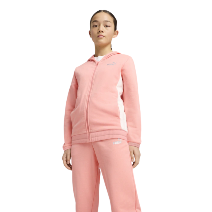 Metallic Hooded Sweat Suit TR G Pink Fru 686305-18 [2]