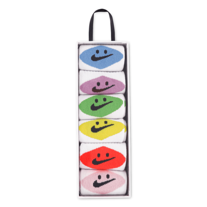 NHN 6PK NIKE SMILEY CREW BN0996-A0W [3]