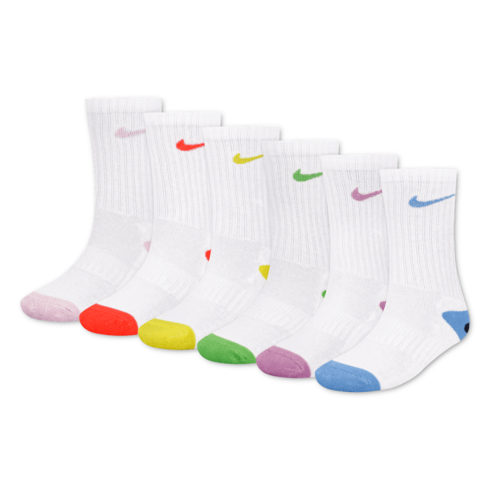 NHN 6PK NIKE SMILEY CREW BN0996-A0W [2]