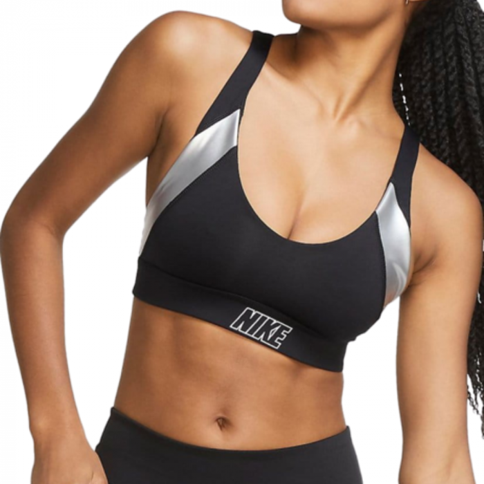 Nike Indy Metallic Logo Bra [2]
