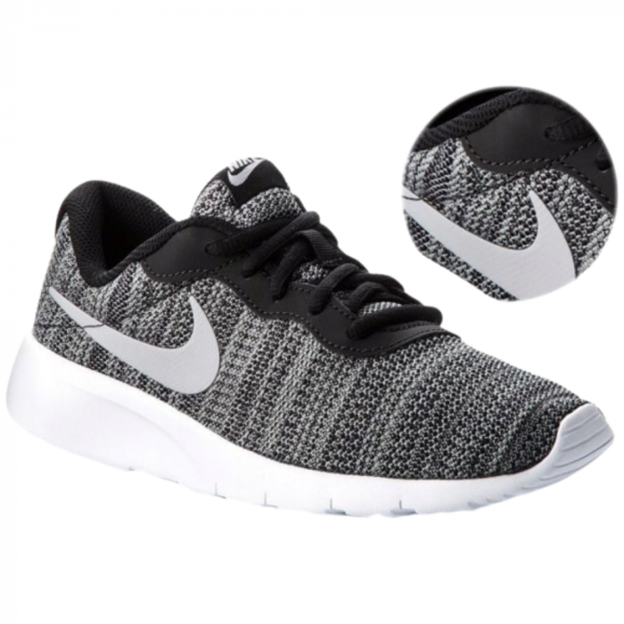 NIKE TANJUN GS SNEAKERS black Gray 818381-019 (38-black) [2]