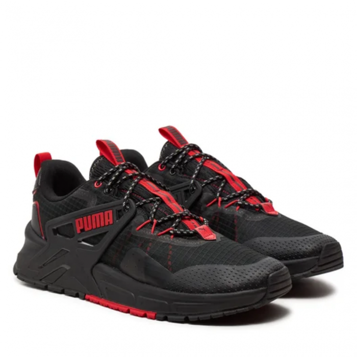 Pacer + Trail PUMA Black-PUMA Red-Smokey 397669-02 [2]