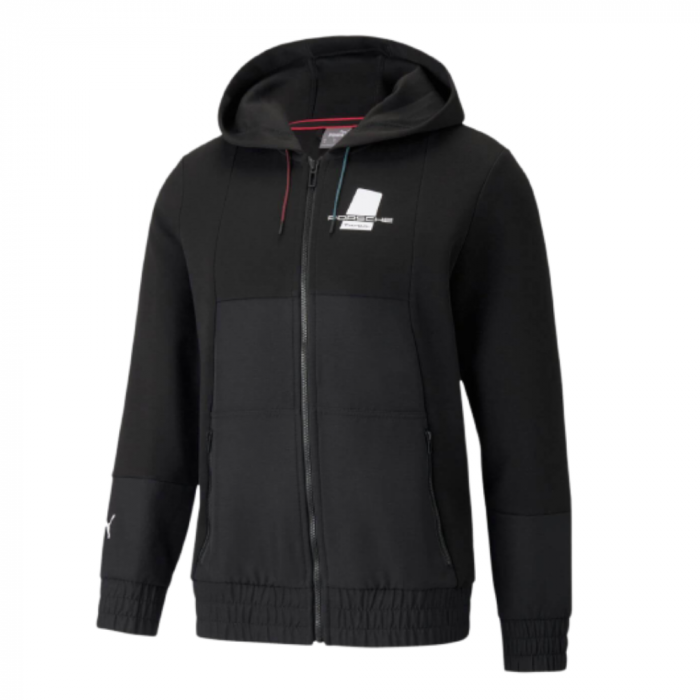 Pl Sweat Hoodie Jacket Puma Black