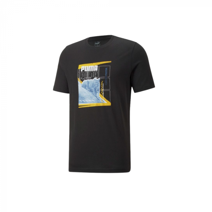 Puma Art Graphic Tee Puma Black [4]