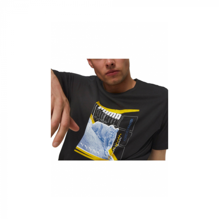 Puma Art Graphic Tee Puma Black [2]