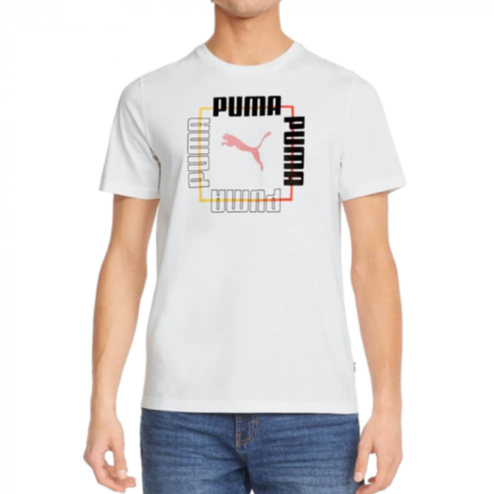 Puma Box Tee Puma White [2]