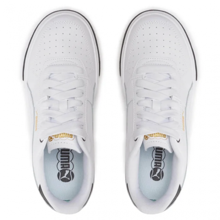 Puma Cali Court Lth Jr PUMA White-PUMA B 394384-01 [3]