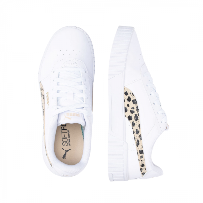 Carina 2.0 Animal Jr PUMA White-Granola- [4]