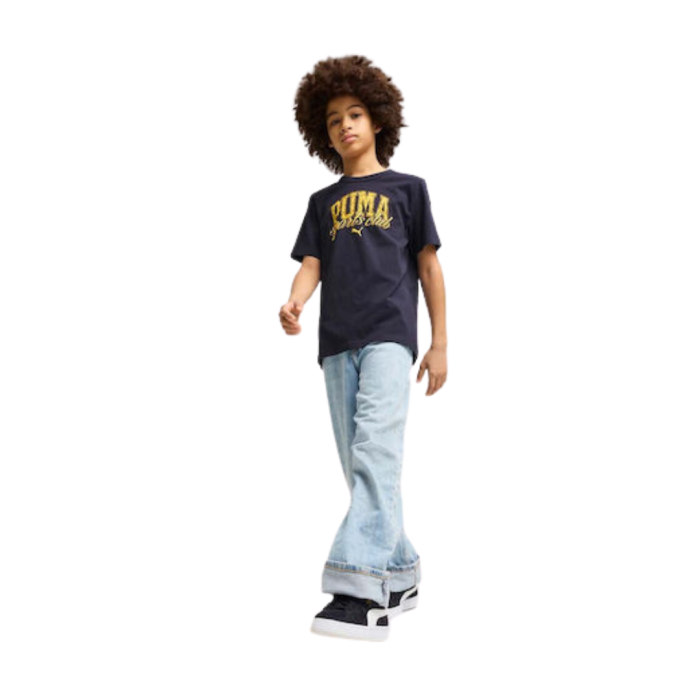 PUMA CLASS Graphic Tee B New Navy 685814-16 [3]
