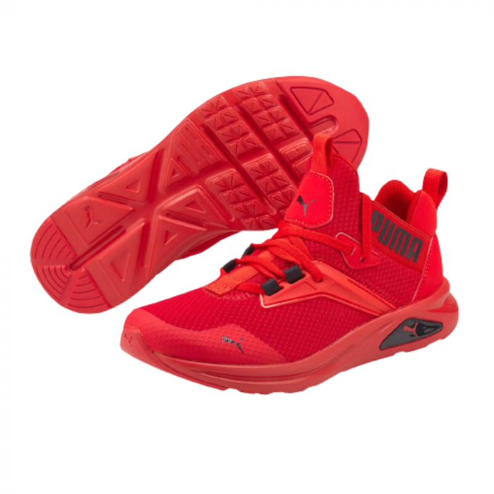 PUMA Enzo 2 Refresh Jr High Risk Red-Puma Bla [3]