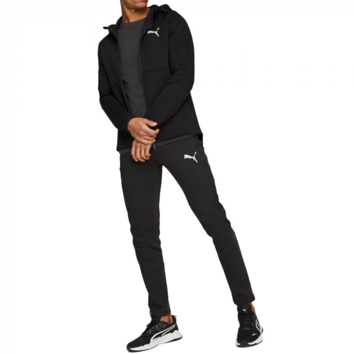EVOSTRIPE Full-Zip Hoodie DK PUMA Black [3]