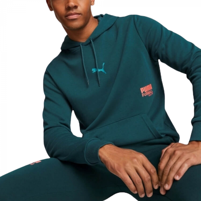 PUMA FUssBALL STREET Hoody Varsity Green [4]