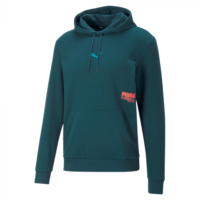 PUMA FUssBALL STREET Hoody Varsity Green