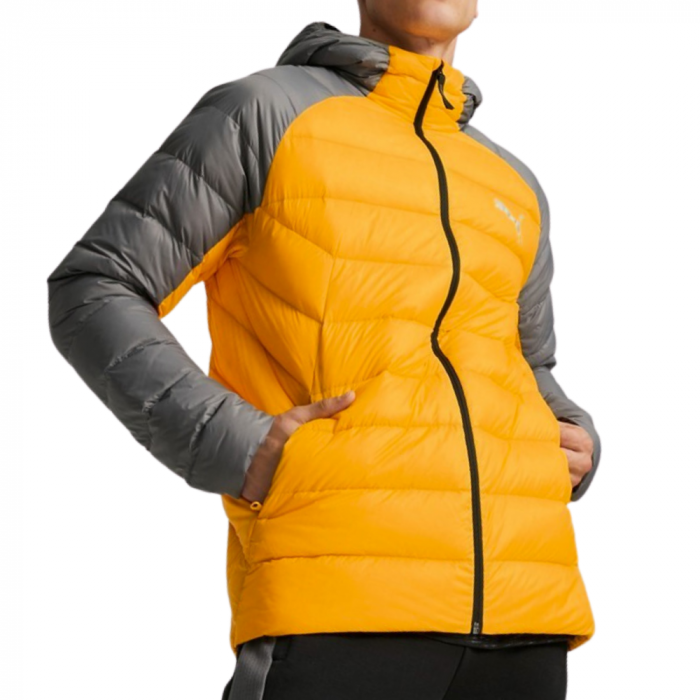 PackLITE Hooded Down Jacket Tangerine [2]