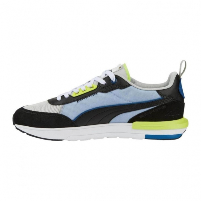 PUMA R22 Blue Wash-Puma Black-Gray Viole [2]