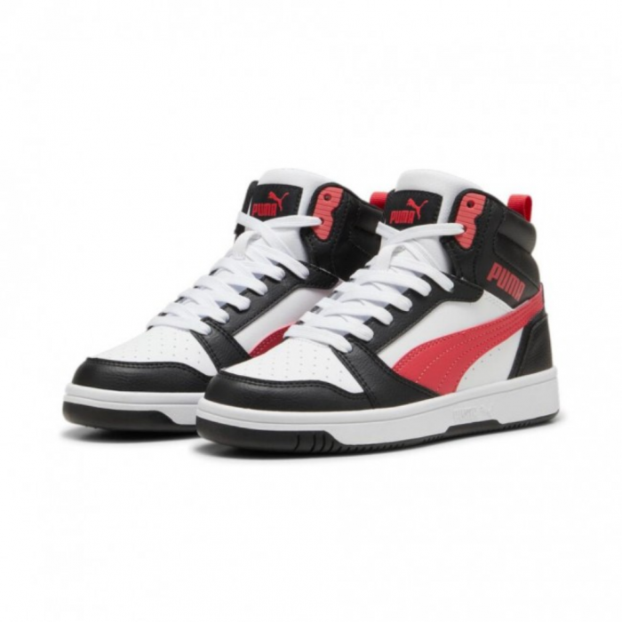 Puma Rebound V6 Mid Jr PUMA Black-Tart C 393831-16 [2]