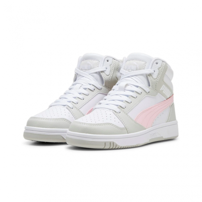 Puma Rebound V6 Mid Jr PUMA White-Frosty [3]
