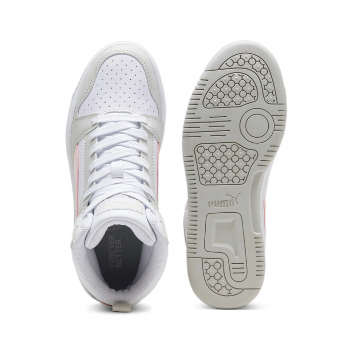 Puma Rebound V6 Mid Jr PUMA White-Frosty [4]