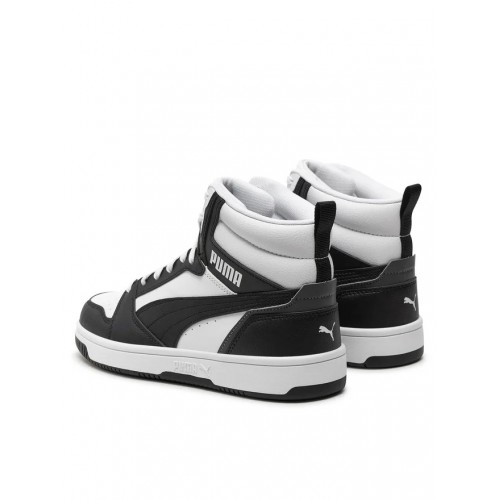 Puma Rebound V6 Mid Jr PUMA White-PUMA B 393831-01 [3]