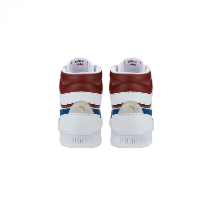 Puma Shuffle Mid Puma White-Lake Blue-In [4]