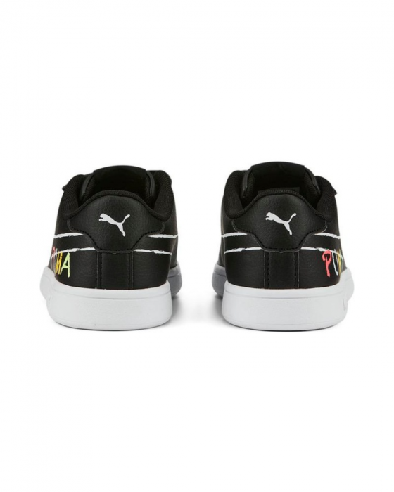 Puma Smash V2 Home School V Ps Puma Blac 386200-01 [4]
