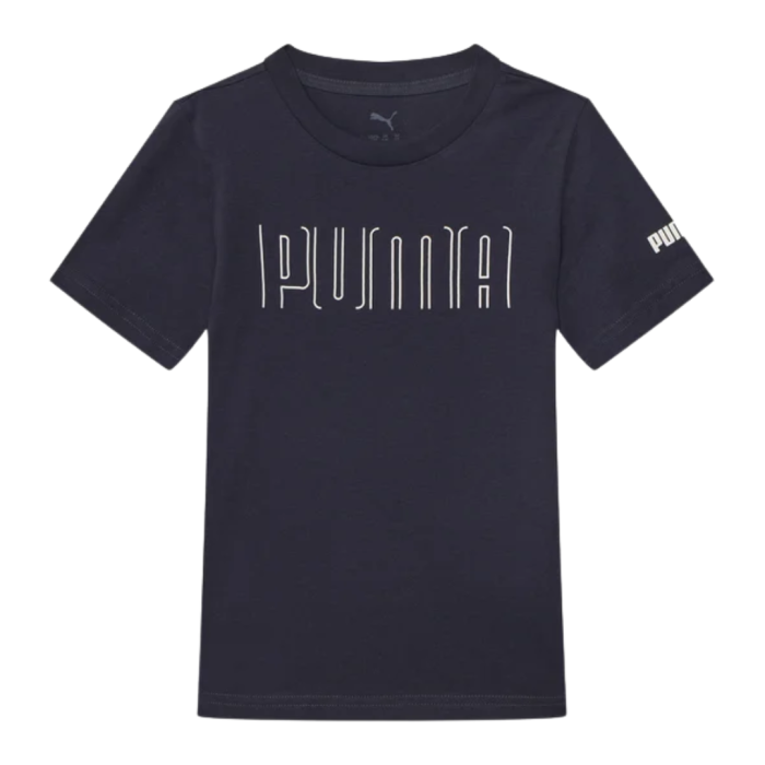 PUMA SPORT Graphic Tee B New Navy 685850-16 [1]