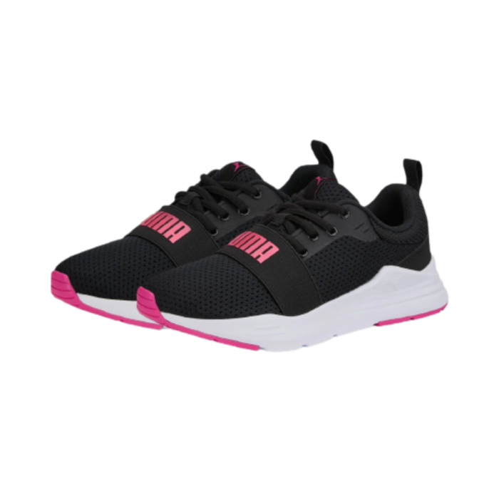 Puma Wired Run Jr Puma Black-Sunset Pink [2]