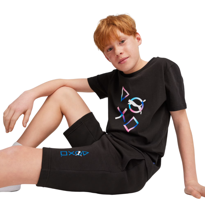 PUMA X PLAYSTATION Graphic Tee PUMA Blac 624862-01 [1]