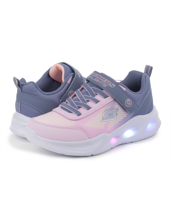 SKECHERS SOLA GLOW - 303714L-GYLP [3]