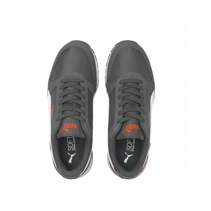St Runner V2 Nl Jr Dark Shadow-Puma Whit [3]