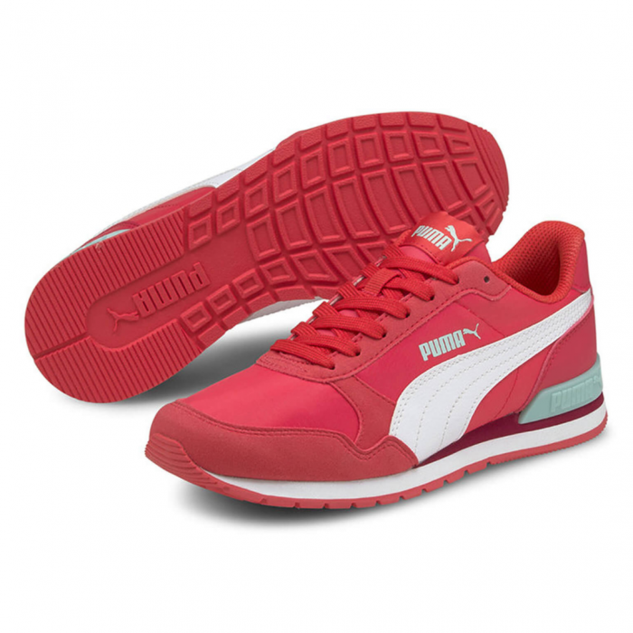 St Runner V2 Nl Jr Paradise Pink-Puma Wh [3]