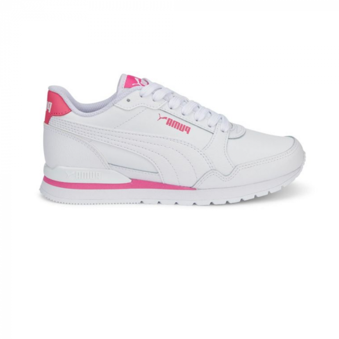 St Runner V3 L Jr Puma White-Puma White-