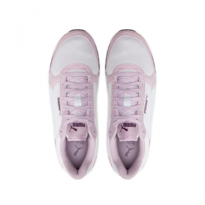 ST Runner v3 Mesh Jr PUMA White-Grape Mi [3]