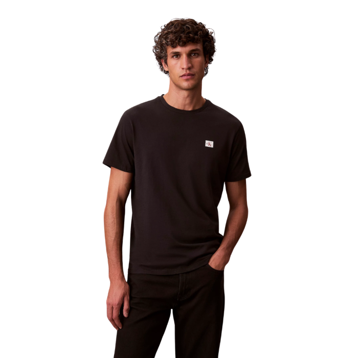T-SHIRT MANICA CORTA COTONE 30S LOGO BADGE LV04RC272G-UB1