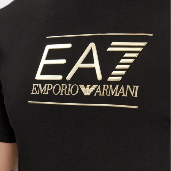 T-Shirt Manica Corta Cotone Pima Cotton Big Logo - Gold Label [2]