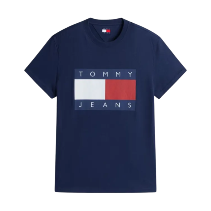 T-SHIRT MANICA CORTA COTONE REGULAR BIG FLAG DM0DM22645-C1G [3]