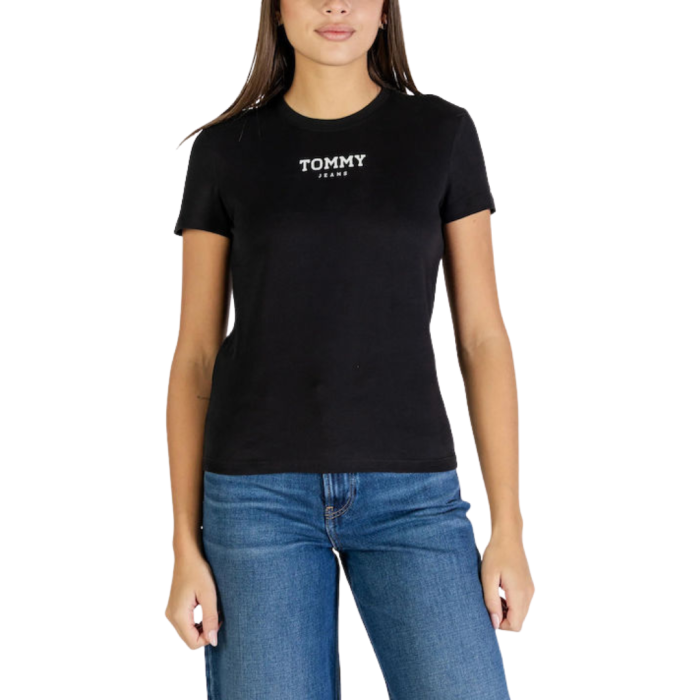 T-SHIRT MANICA CORTA COTONE REGULAR ESSENTIAL LOGO 2 DW0DW21842-BDS