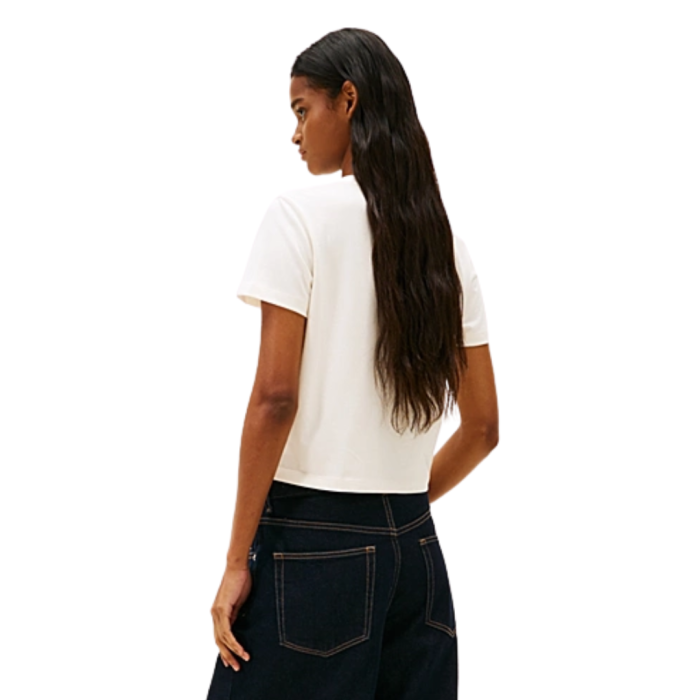 T-SHIRT MANICA CORTA COTONE REGULAR TONAL FLAG DW22539-YBH [4]