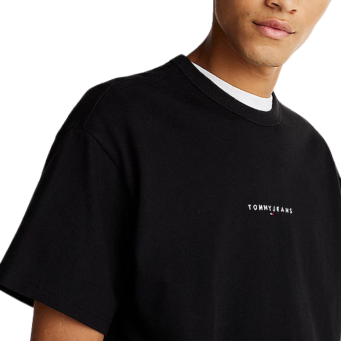 T-SHIRT MANICA CORTA COTONE RELAXED LINEAR LOGO DM0DM21110-BDS [2]